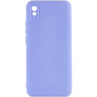 Чохол Silicone Cover Lakshmi Full Camera (AAA) для Xiaomi Redmi 9A Бузковий / Dasheen