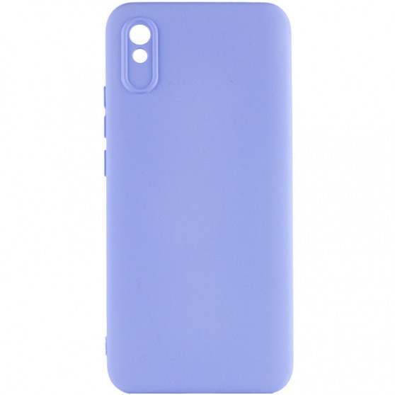 Чехол Silicone Cover Lakshmi Full Camera (AAA) для Xiaomi Redmi 9A Сиреневый / Dasheen