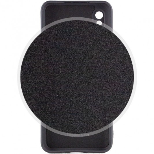 Чехол Silicone Cover Lakshmi Full Camera (AAA) для Xiaomi Redmi 9A Черный / Black - изображение 1