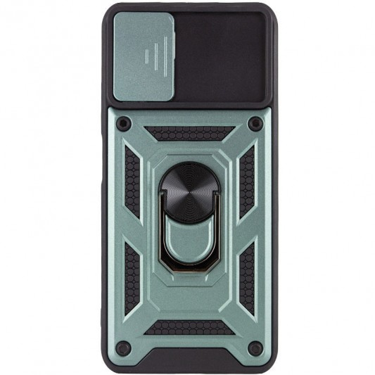 Ударостійкий чохол Camshield Serge Ring для Samsung Galaxy S23 FE Зелений - зображення 2 