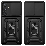 Ударостійкий чохол Camshield Serge Ring для Samsung Galaxy S23 FE Чорний