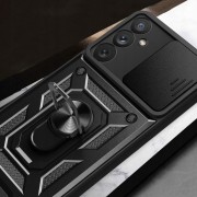Ударостійкий чохол Camshield Serge Ring для Samsung Galaxy S23 FE Чорний
