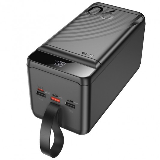 Портативное ЗУ Power Bank Hoco J123D Element 22.5W+PD20W 90000 mAh Black - изображение 1