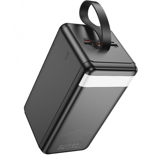 Портативное ЗУ Power Bank Hoco J123D Element 22.5W+PD20W 90000 mAh Black - изображение 3