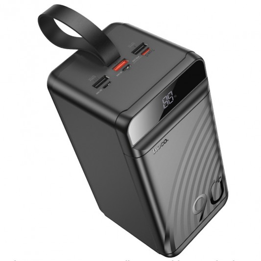 Портативное ЗУ Power Bank Hoco J123D Element 22.5W+PD20W 90000 mAh Black - изображение 4