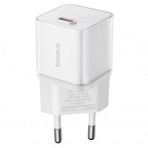 МЗП Baseus GaN5S OS 20W (1USB-C) (P10162503) Moon White МЗП Baseus GaN5S OS 20W (1USB-C) (P10162503) Moon White