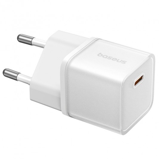 СЗУ Baseus GaN5S OS 20W (1USB-C) (P10162503) Moon White - изображение 1