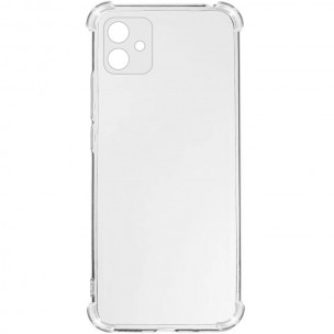 TPU чехол GETMAN Ease logo усиленные углы Full Camera для Samsung Galaxy A04e Бесцветный (прозрачный)