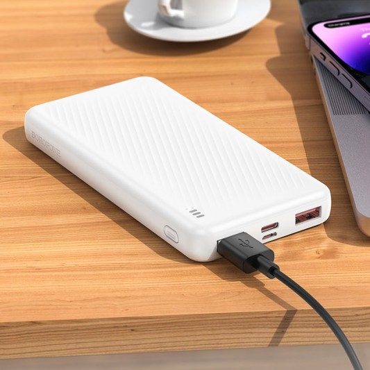 Портативное ЗУ Power Bank BOROFONE BJ56 Graceful 22,5W+PD20W 10000 mAh White - изображение 2