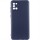 Чехол TPU GETMAN Liquid Silk Full Camera для Samsung Galaxy A31 Синий / Midnight Blue