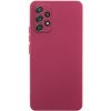 Чохол TPU GETMAN Liquid Silk Full Camera для Samsung Galaxy A52 4G / A52 5G / A52s Бордовий / Marsala
