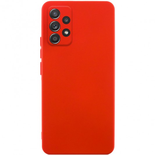 Чохол TPU GETMAN Liquid Silk Full Camera для Samsung Galaxy A52 4G / A52 5G / A52s Червоний / Red