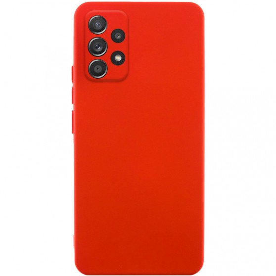 Чехол TPU GETMAN Liquid Silk Full Camera для Samsung Galaxy A52 4G / A52 5G / A52s Красный / Red