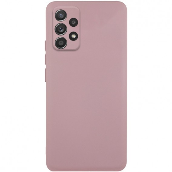 Чохол TPU GETMAN Liquid Silk Full Camera для Samsung Galaxy A52 4G / A52 5G / A52s Рожевий / Pink Sand