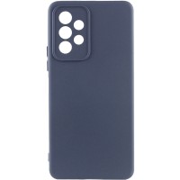 Чехол TPU GETMAN Liquid Silk Full Camera для Samsung Galaxy A23 4G Синий / Midnight Blue