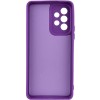 Чехол TPU GETMAN Liquid Silk Full Camera для Samsung Galaxy A23 4G Фиолетовый / Purple