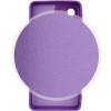 Чехол TPU GETMAN Liquid Silk Full Camera для Samsung Galaxy A23 4G Фиолетовый / Purple