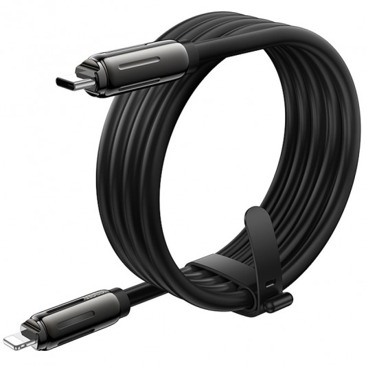 Дата кабель Hoco U136 Prize Type-C to Lightning 27W (1.2m) Black - изображение 3