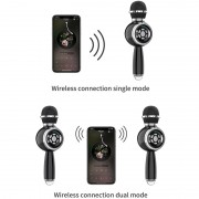 Караоке Мікрофон-колонка DS810 Black
