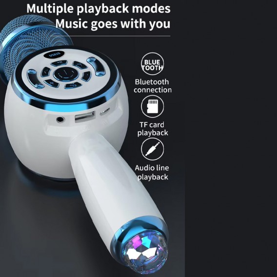 Караоке Мікрофон-колонка DS810 Blue