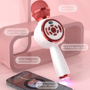 Караоке Микрофон-колонка DS810 Pink