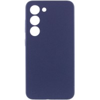 Чехол Silicone Cover Lakshmi Full Camera (AA) для Samsung Galaxy S23 Синий / Midnight Blue