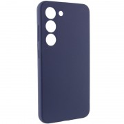 Чехол Silicone Cover Lakshmi Full Camera (AA) для Samsung Galaxy S23 Синий / Midnight Blue