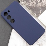 Чехол Silicone Cover Lakshmi Full Camera (AA) для Samsung Galaxy S23 Синий / Midnight Blue
