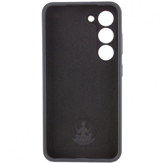 Чохол Silicone Cover Lakshmi Full Camera (AA) для Samsung Galaxy S23 Чорний / Black