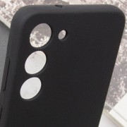 Чехол Silicone Cover Lakshmi Full Camera (AA) для Samsung Galaxy S23 Черный / Black