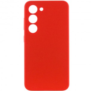 Чехол Silicone Cover Lakshmi Full Camera (AA) для Samsung Galaxy S23 Красный / Red