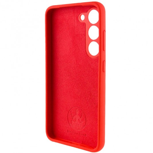 Чехол Silicone Cover Lakshmi Full Camera (AA) для Samsung Galaxy S23 Красный / Red - изображение 3