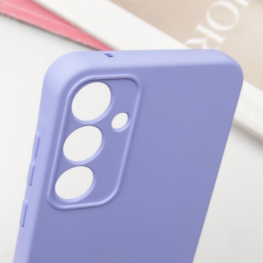 Чехол Silicone Cover Lakshmi Full Camera (AA) для Samsung Galaxy S23 Сиреневый / Dasheen - изображение 4
