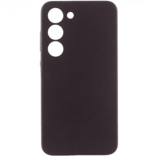Чехол Silicone Cover Lakshmi Full Camera (AA) для Samsung Galaxy S23 Шоколадный / Chocolate