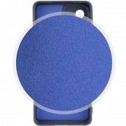 Чехол Silicone Cover Lakshmi Full Camera (AA) для Samsung Galaxy S23 FE Синий / Midnight Blue