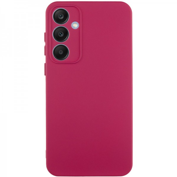 Чехол Silicone Cover Lakshmi Full Camera (AA) для Samsung Galaxy S23 FE Бордовый / Marsala