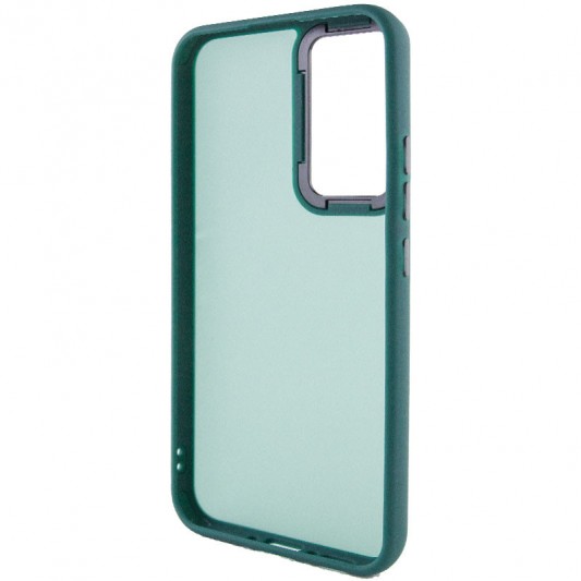 Чохол TPU+PC Lyon Frosted для Samsung Galaxy S23 Ultra Green - зображення 2 