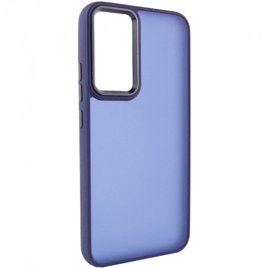 Чехол TPU+PC Lyon Frosted для Samsung Galaxy S23 Ultra Navy Blue