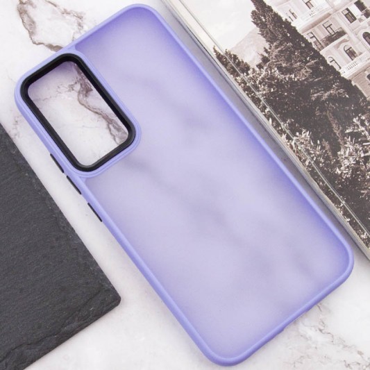 Чохол TPU+PC Lyon Frosted для Samsung Galaxy S23 Ultra Purple - зображення 3 