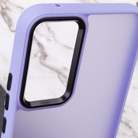 Чохол TPU+PC Lyon Frosted для Samsung Galaxy S23 Ultra Purple - зображення 4 