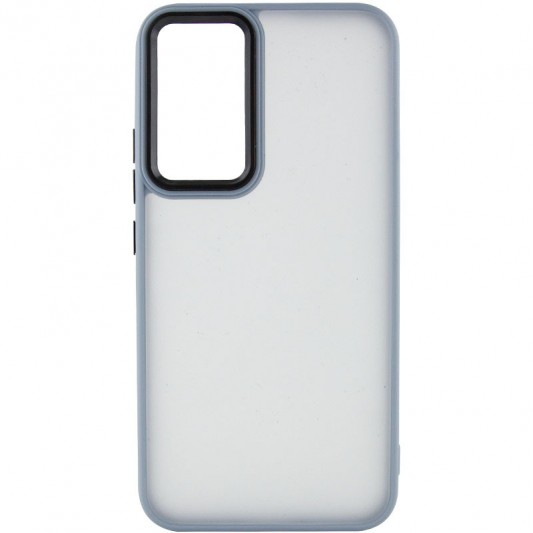 Чохол TPU+PC Lyon Frosted для Samsung Galaxy S23 Ultra Sierra Blue - зображення 1 