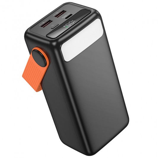 Портативное ЗУ Power Bank BOROFONE BJ66 Magnifico 22.5W+PD20W 40000 mAh Black - изображение 3