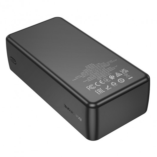 Портативное ЗУ Power Bank BOROFONE BJ56B Graceful 22,5W+PD20W 30000 mAh Black - изображение 2