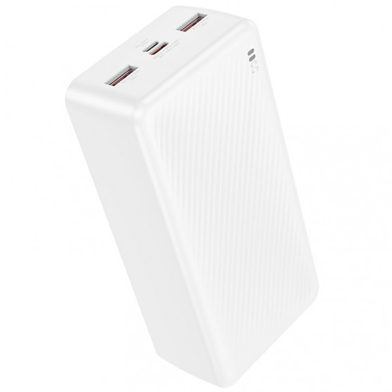 Портативний ЗП Power Bank BOROFONE BJ56B Graceful 22,5W+PD20W 30000 mAh White