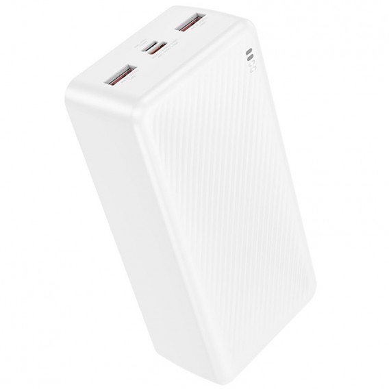 Портативний ЗП Power Bank BOROFONE BJ56B Graceful 22,5W+PD20W 30000 mAh White