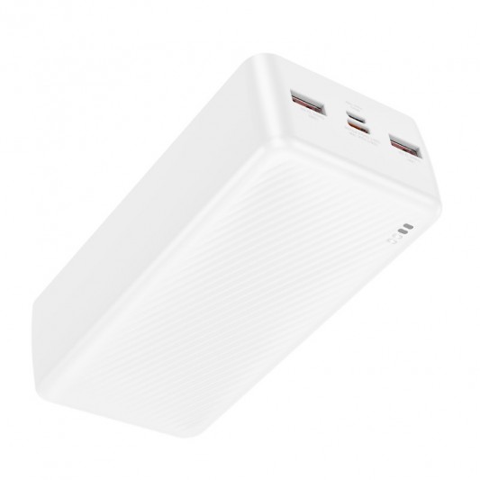 Портативное ЗУ Power Bank BOROFONE BJ56B Graceful 22,5W+PD20W 30000 mAh White - изображение 1