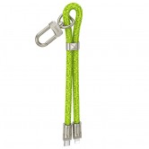 Дата кабель-шнурок Hoco GH5 Elegant Type-C to Lightning (0.21m) Fluorescent Green Дата кабель-шнурок Hoco GH5 Elegant Type-C to Lightning (0.21m) Fluorescent Green