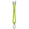 Дата кабель-шнурок Hoco GH5 Elegant Type-C to Lightning (0.21m) Fluorescent Green