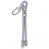 Дата кабель-шнурок Hoco GH5 Elegant Type-C to Lightning (0.21m) Denim Blue Дата кабель-шнурок Hoco GH5 Elegant Type-C to Lightning (0.21m) Denim Blue