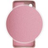 Чехол TPU GETMAN Liquid Silk Full Camera для Samsung Galaxy A73 5G Розовый / Pink Sand